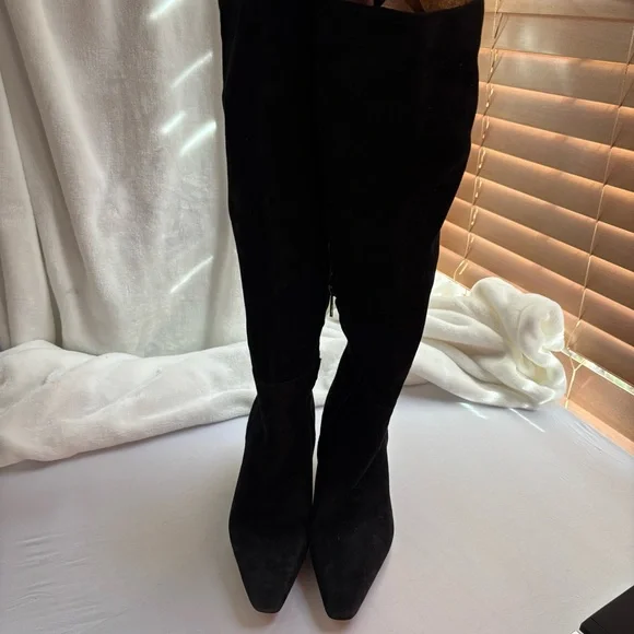 Sam Edelman Sulema Suede Boots Size 6 black NWOT - Picture 5 of 12